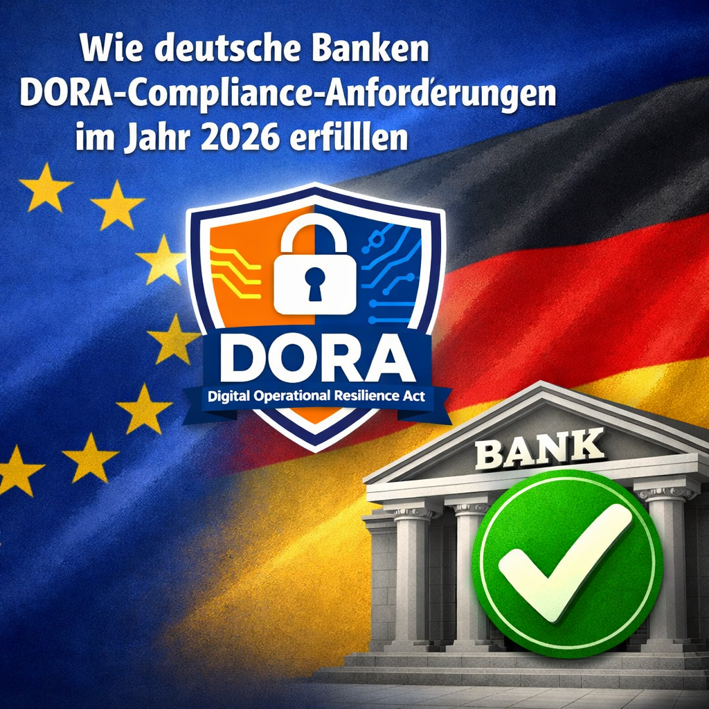Wie deutsche Banken DORA-Compliance-Anforderungen im Jahr 2026 erfüllen